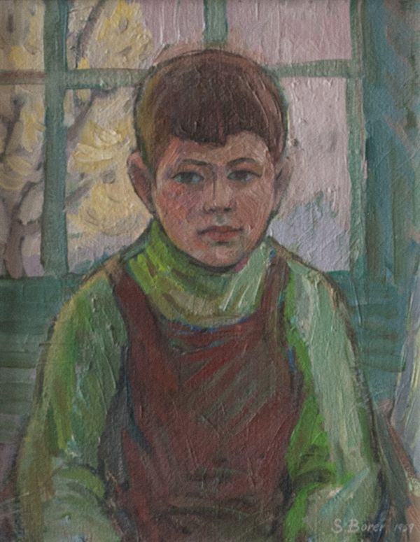 Dieter 1959
Oel auf Holz 50x40 cm