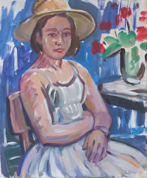 Judith 1997
Acryl auf Leinwand 60x73 cm